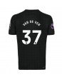 Billige Tottenham Hotspur Micky van de Ven #37 Bortedrakt 2025-26 Kortermet